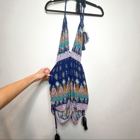 BOHO Printed Romper - Picture 6 of 12